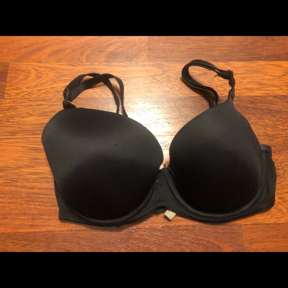 Pink bra